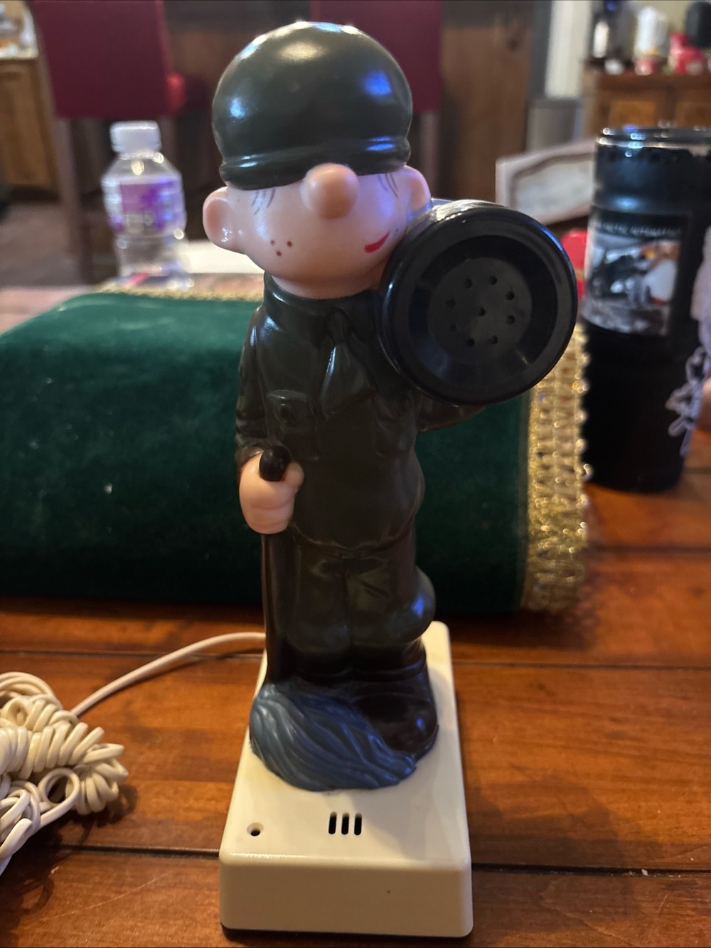 Vintage 1982 Beetle Bailey Com-Vu Telephone King Features Novelty Phone Hong Kon